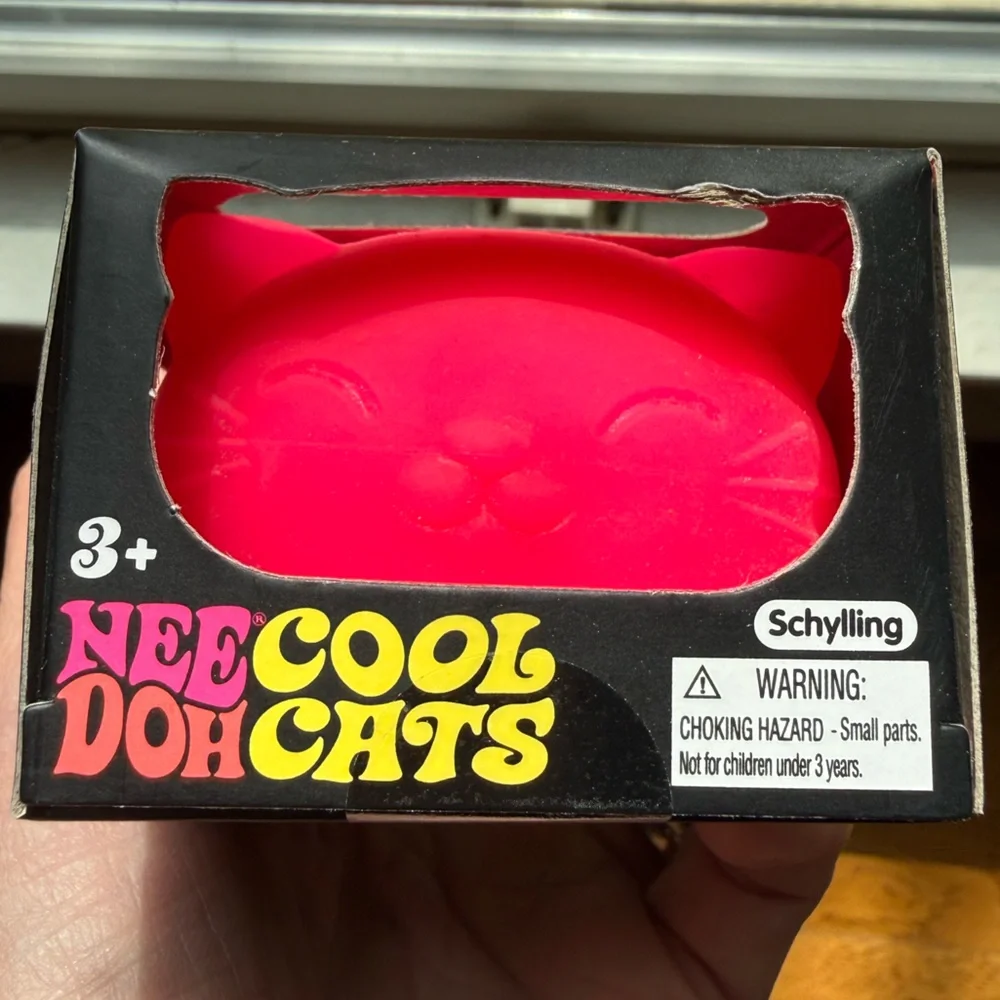 Nee Doh Cool Cats - Pink TikTok favorite